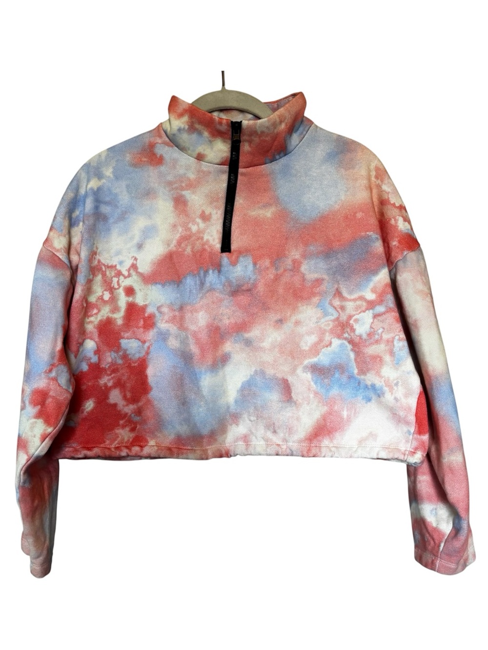Tie-dye Cropped  Sweatshirt